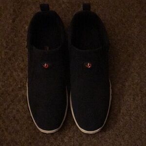 Men's Navy Blue Slip-On Shoes Size. 13